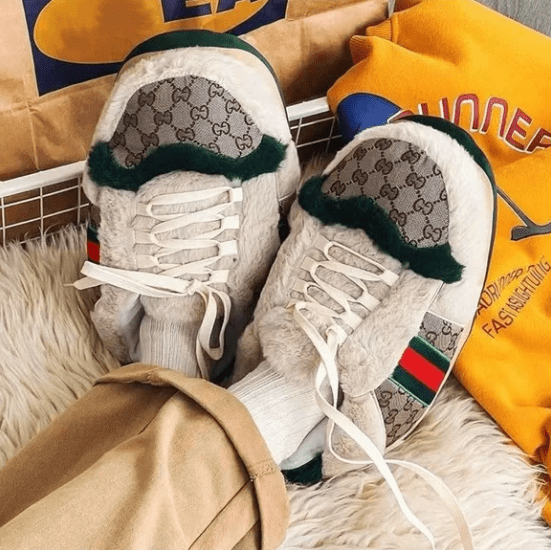 Sneaker Slippers Gucci Inspired Unisex for adults & kids